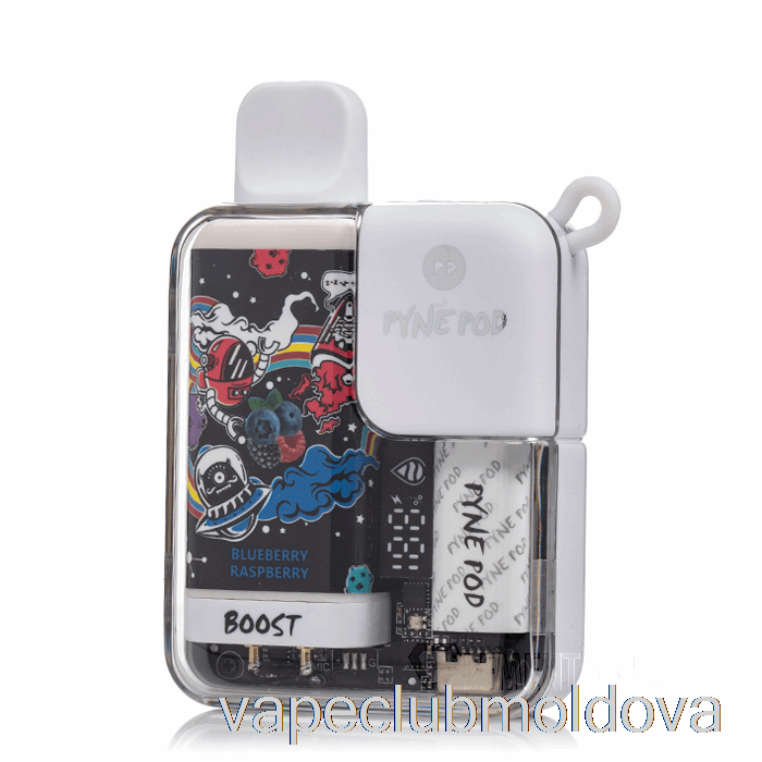 Kit Vape Pod Pynepod 8500 De Unică Folosință Zmeură Afine